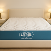 Soft Ivory Divan Bed – Customizable Modern Simplicity